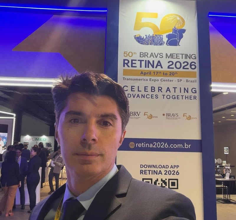 Dr. Alexandre Grandinetti participa do 50 Congresso da Sociedade Brasileira de Retina Vítreo